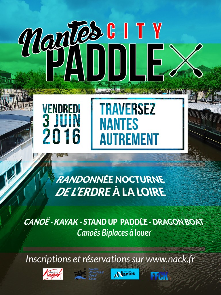 Nantes City Paddle - Vendredi 3 juin 2016