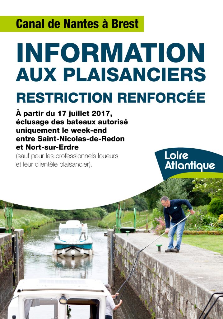CANAL DE NANTES A BREST_Infos Limitation Eclusage-1