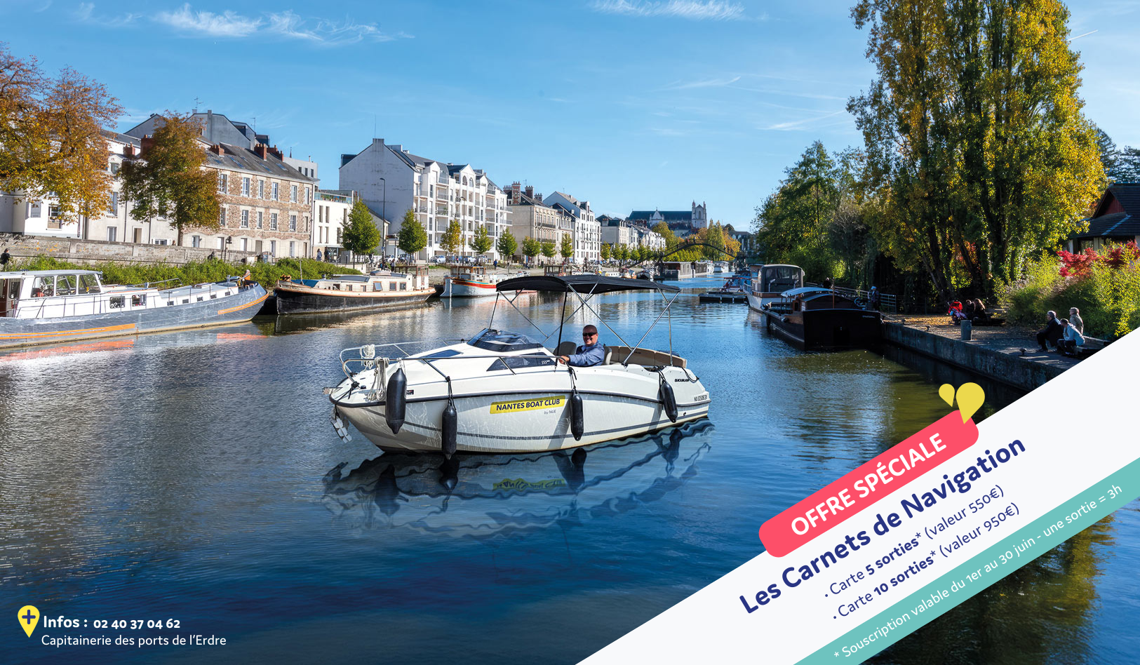 Visuel offre spéciale Ports de Nantes Visuel offre spéciale Ports de Nantes